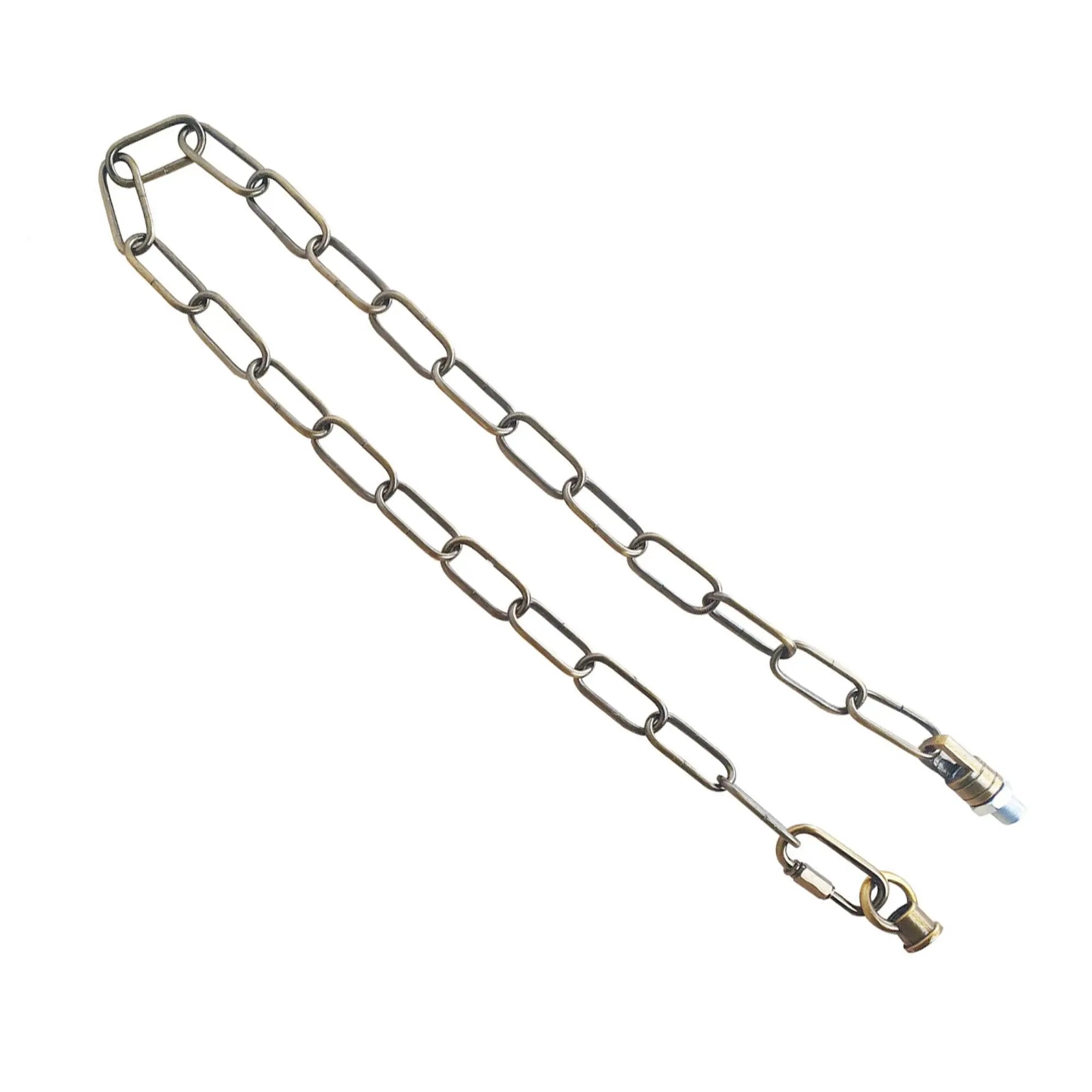 LEDSON Light Chain for Ceiling Pendant lights chandeliers 38mm x 16mm - Yellow Brass~1052 - Pendant Lights
