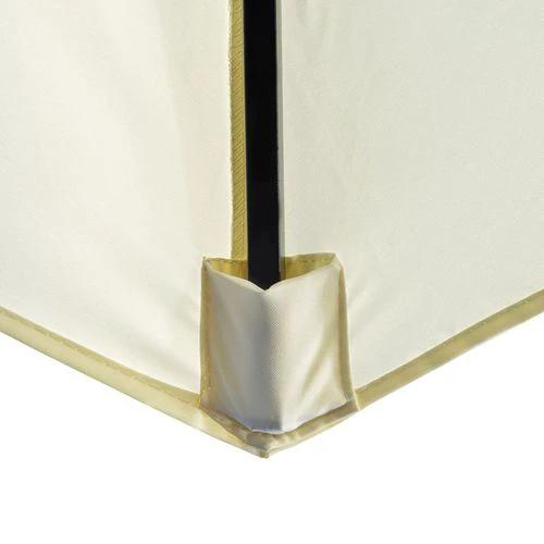 Outsunny Outsunny Outdoor Market Table Parasol Umbrella Sun Shade with 8 Ribs, Cream - Parasol