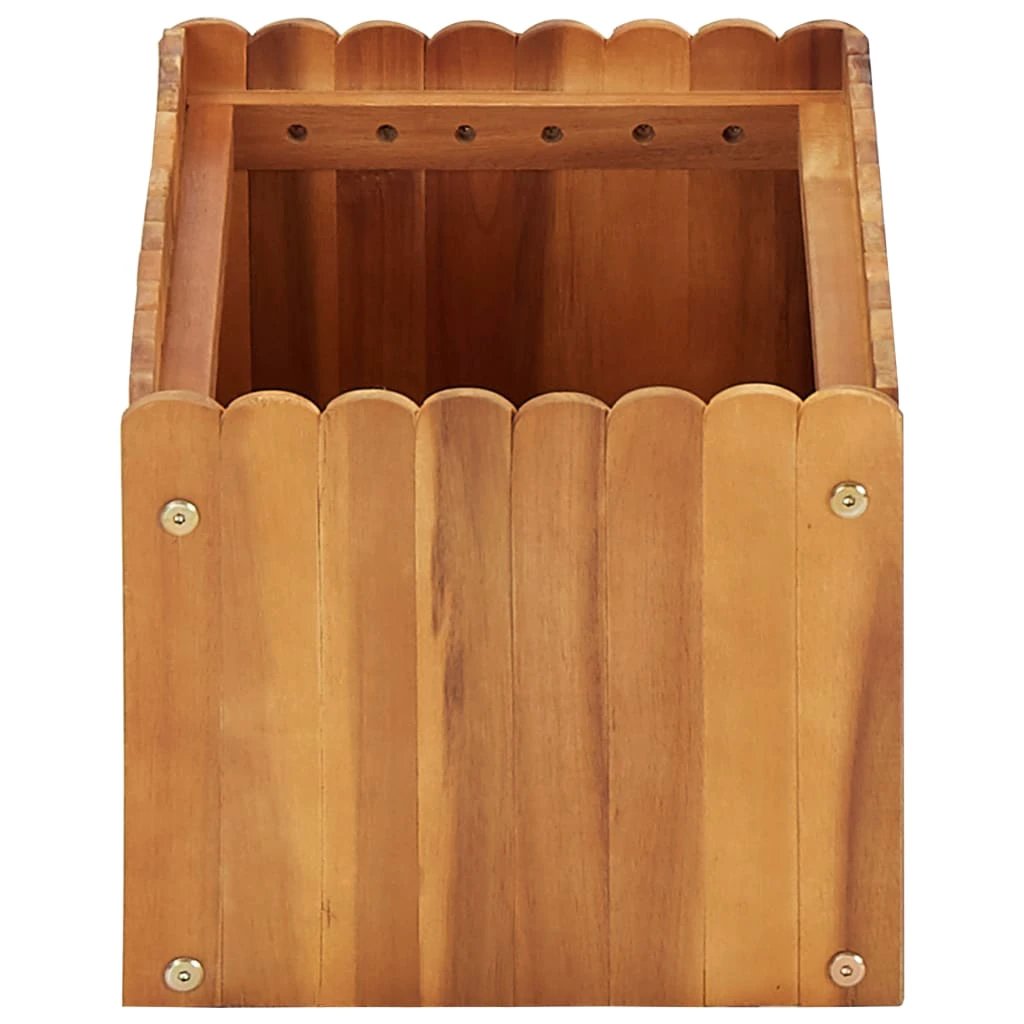 vidaXL Garden Raised Bed 50x30x25 cm Solid Acacia Wood by vidaXL