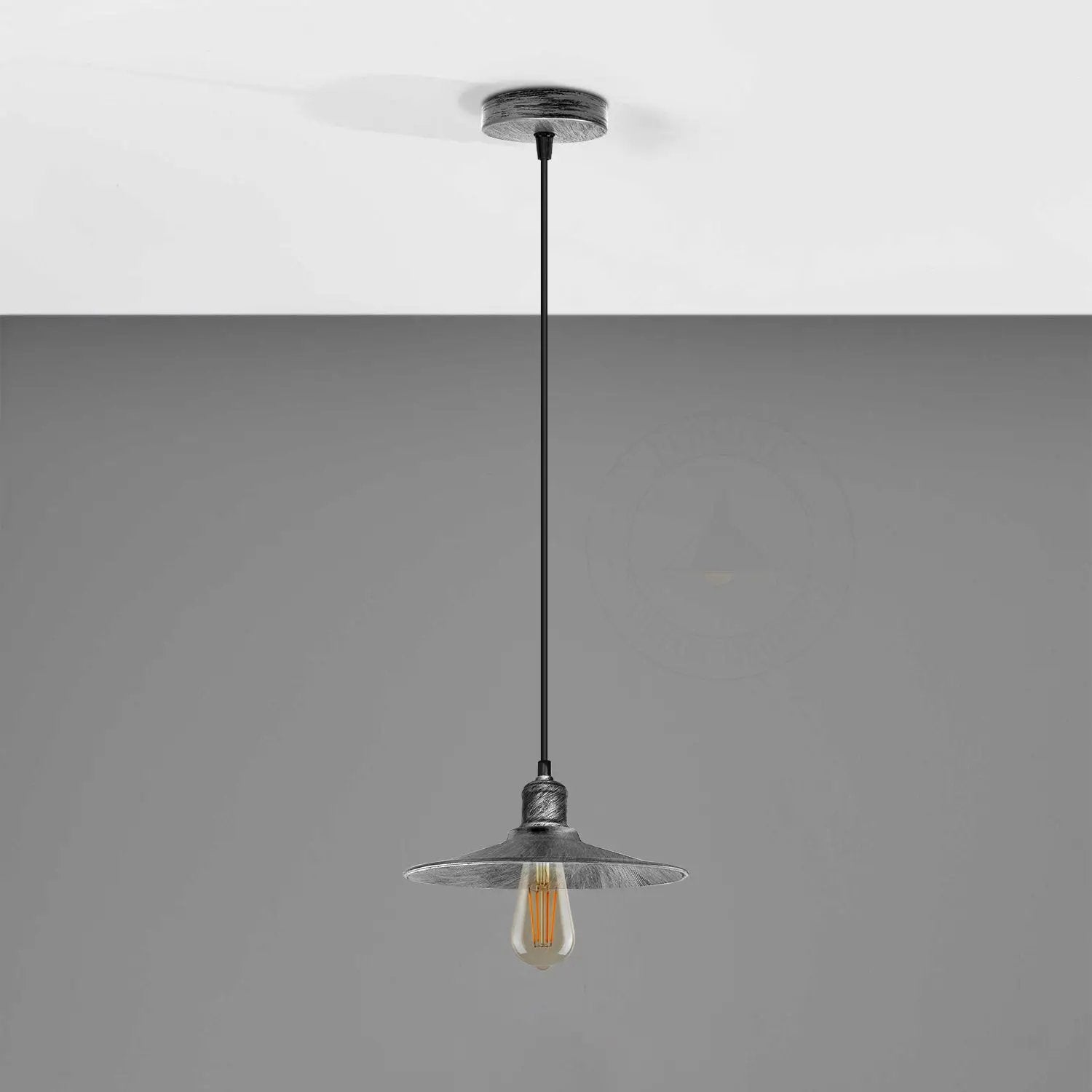 LEDSONE Single Head Vintage Ceiling Pendant Light Shade Hanging Lamp Light - Pendant Lights