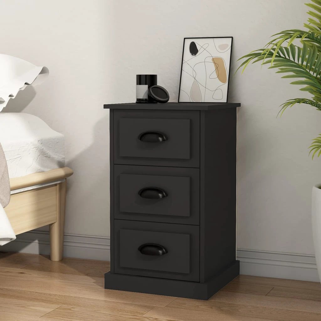 vidaXL VidaXL Bedside Cabinet 39x39x67 Engineered Wood - Bedside Table