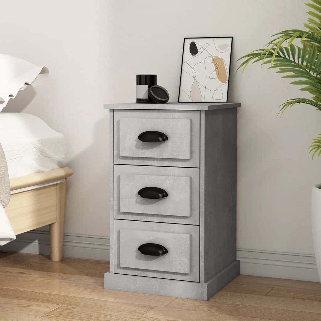 vidaXL VidaXL Bedside Cabinet 39x39x67 Engineered Wood - Bedside Table