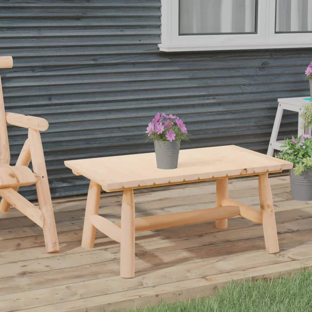 vidaXL Garden Chair 68x86x103 cm Solid Wood Spruce by vidaXL