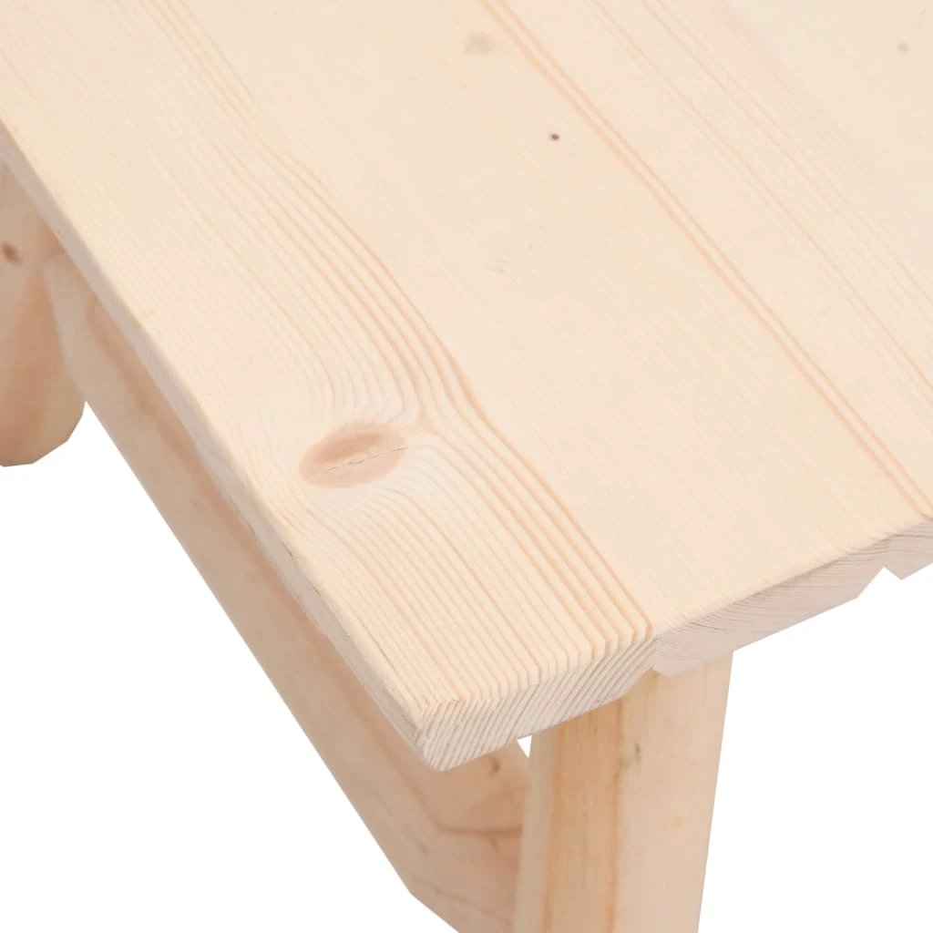 vidaXL Garden Chair 68x86x103 cm Solid Wood Spruce by vidaXL