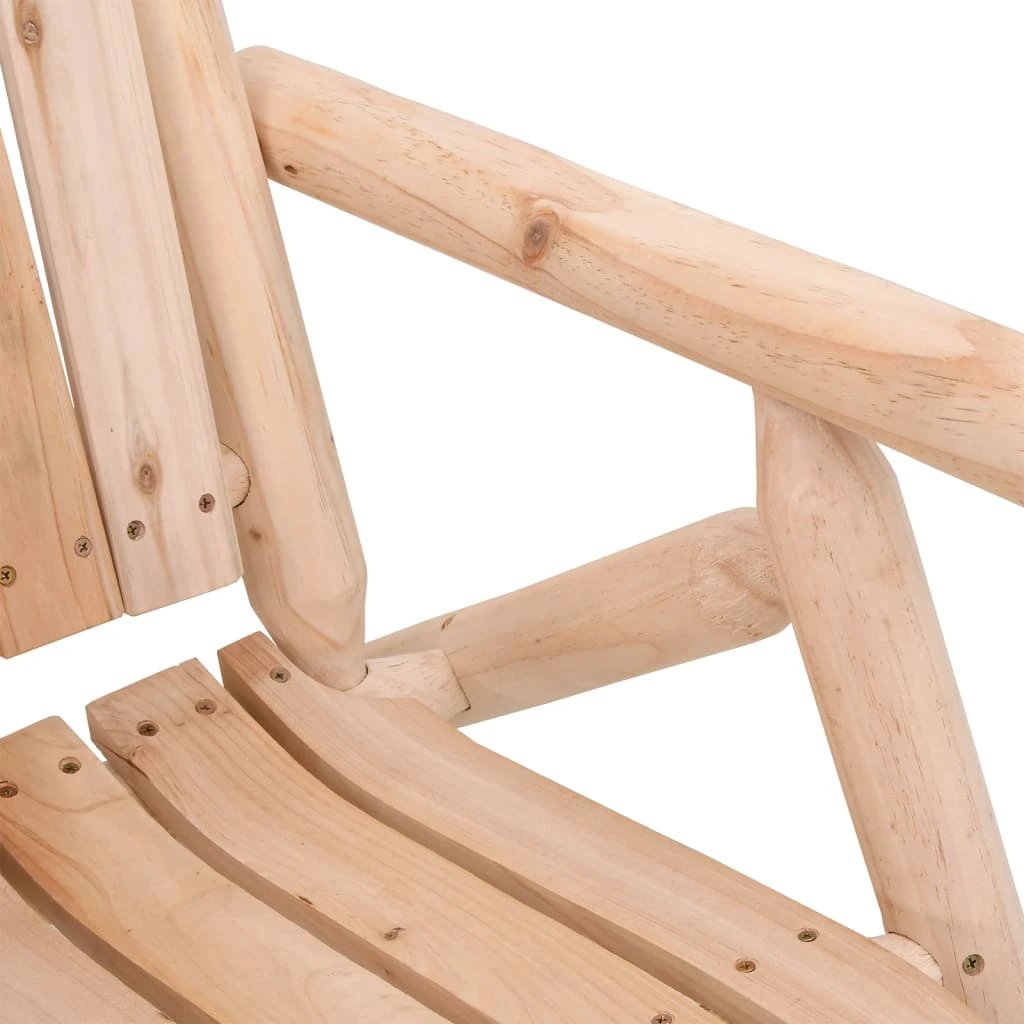vidaXL vidaXL Garden Chair 68x86x103 cm Solid Wood Spruce - Garden Chairs