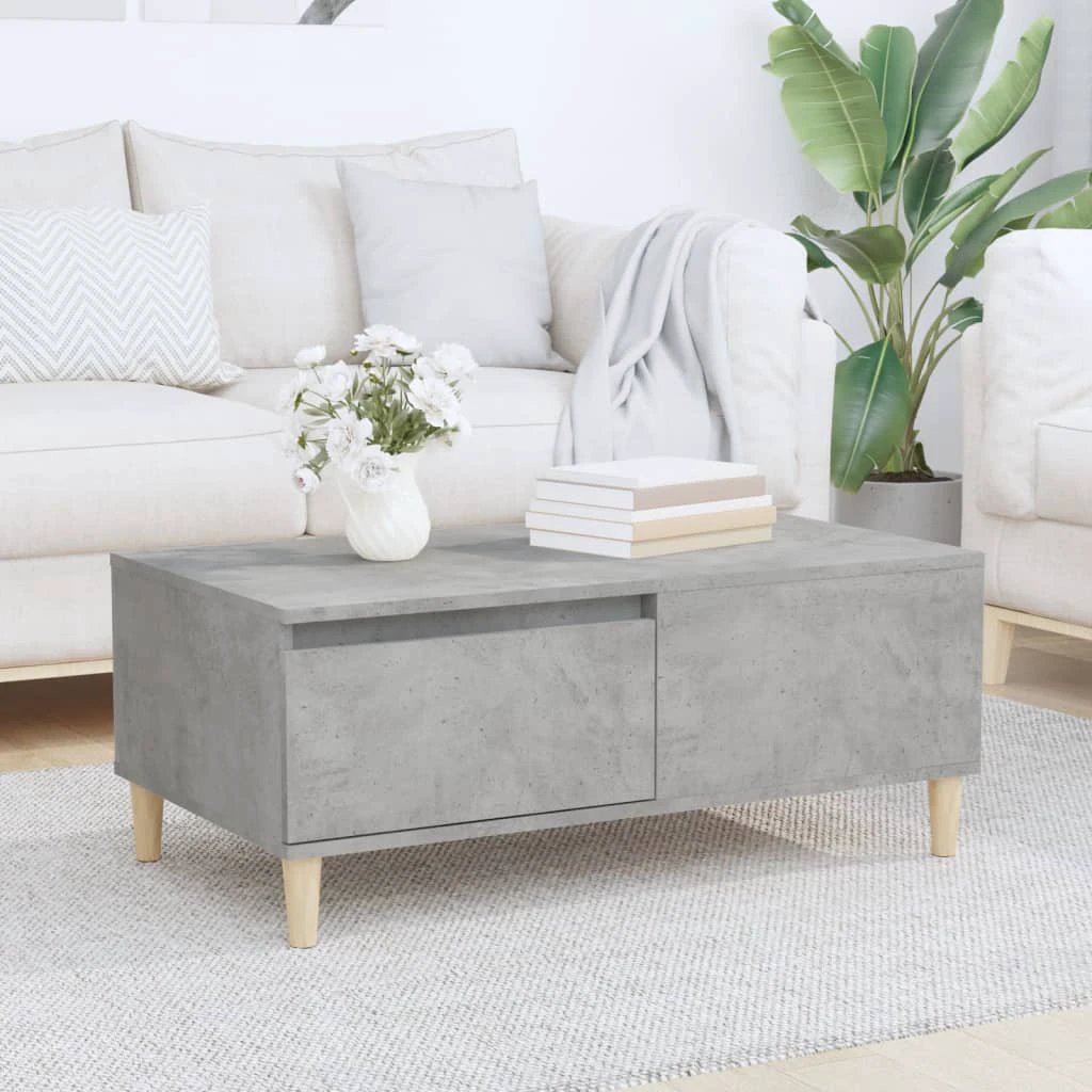 VidaXL Coffee Table 90x50x36.5 Cm Engineered Wood Moisture Resistant Living Room by vidaXL