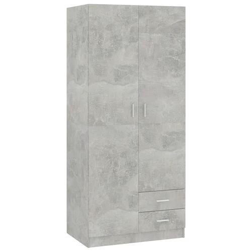 vidaXL Wardrobe White 80x52x180 cm Engineered Wood - Uncategorized Wardrobe