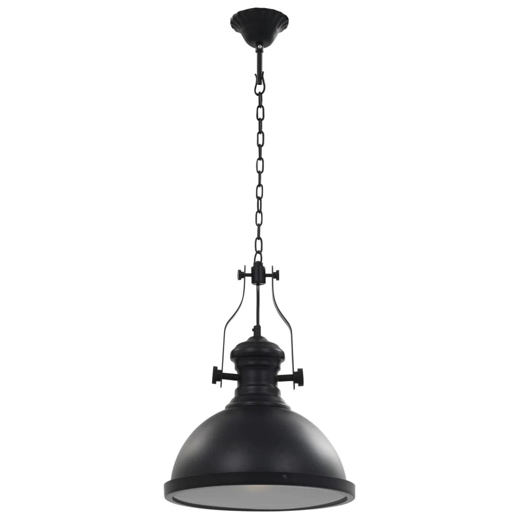 vidaXL vidaXL Ceiling Lamp Black Round E27 - Ceiling Lights