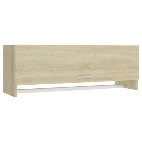 vidaXL vidaXL Wardrobe Brown Oak 100x32.5x35 cm Engineered Wood - Wardrobe