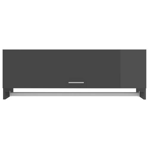 vidaXL Wardrobe Brown Oak 100x32.5x35 cm Engineered Wood by vidaXL