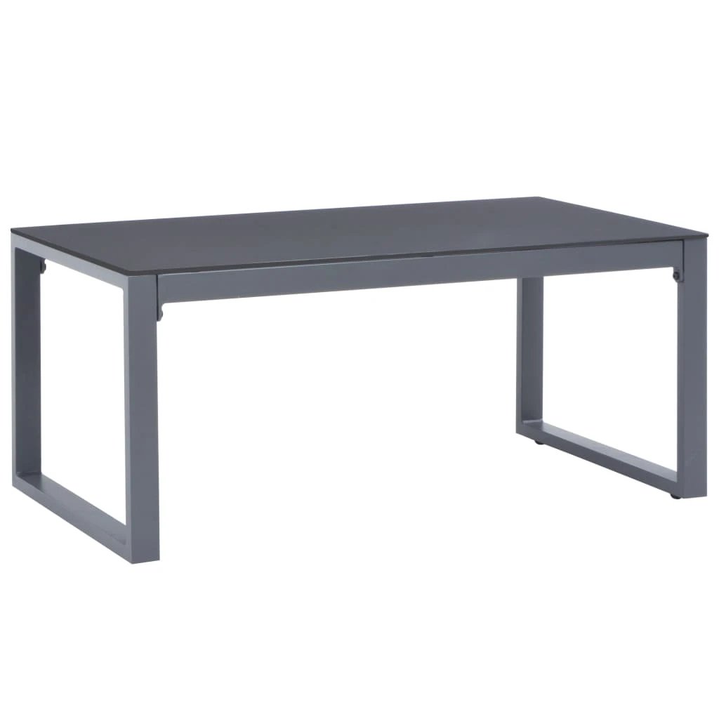 vidaXL vidaXL Coffee Table 90x50x40 PowderCoated Patio - Coffee Table