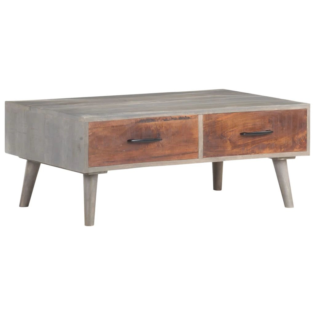 VidaXL Coffee Table 100x60x40 Solid Mango Wood by vidaXL