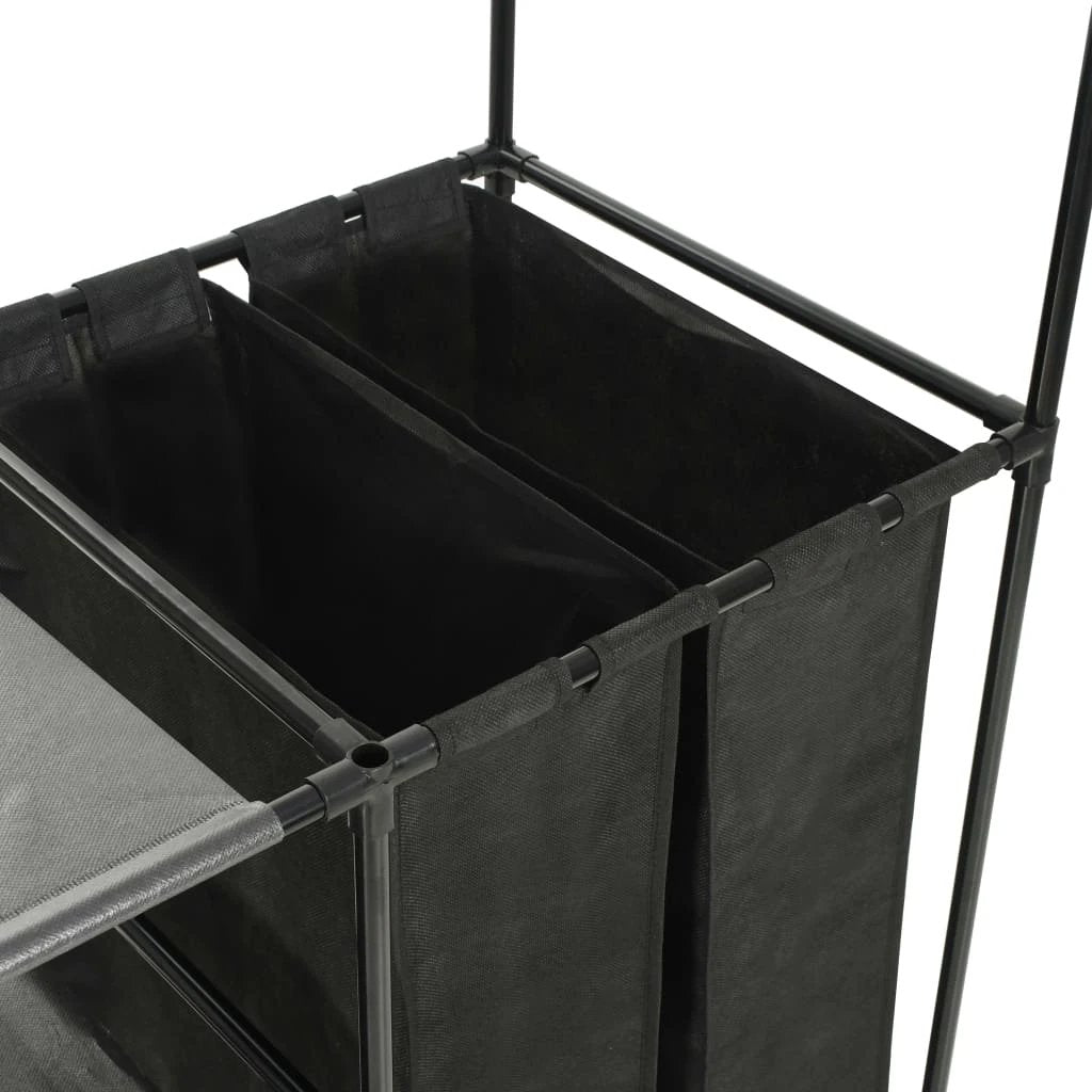 vidaXL VidaXL Clothes Rack 87x44x158 cm Steel Frame With Nonwoven Fabric Bags For Bedroom Or Bathroom - Wardrobe