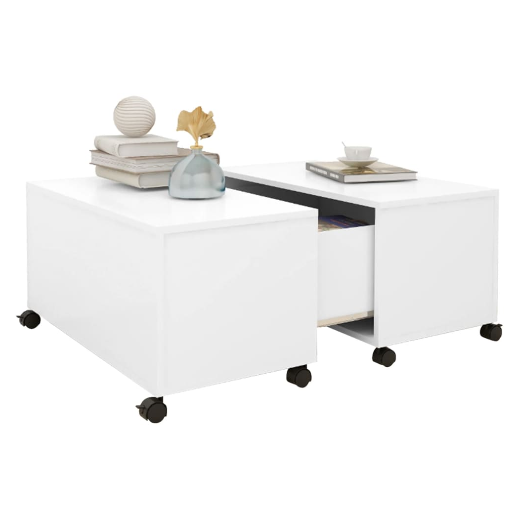vidaXL vidaXL Coffee Table 75x75x38 cm Engineered Wood - Coffee Table