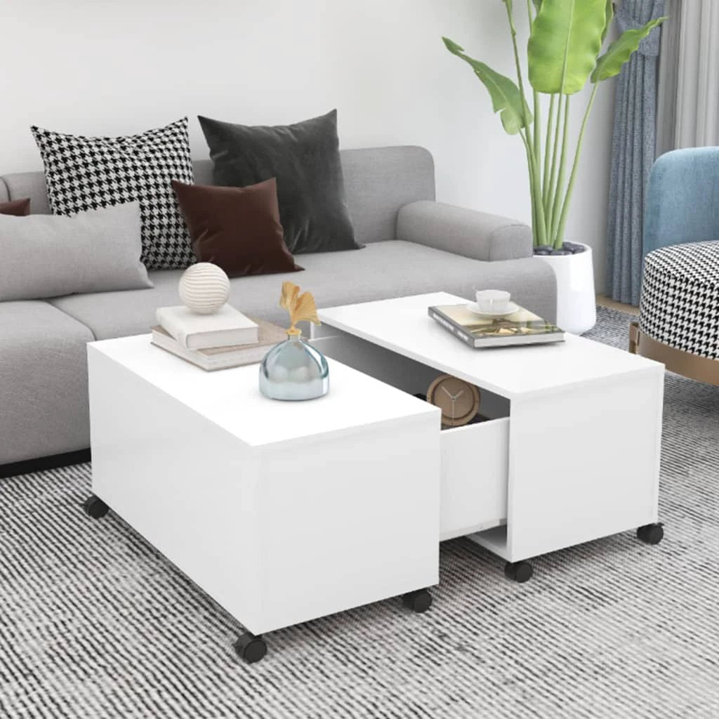 vidaXL vidaXL Coffee Table 75x75x38 cm Engineered Wood - Coffee Table