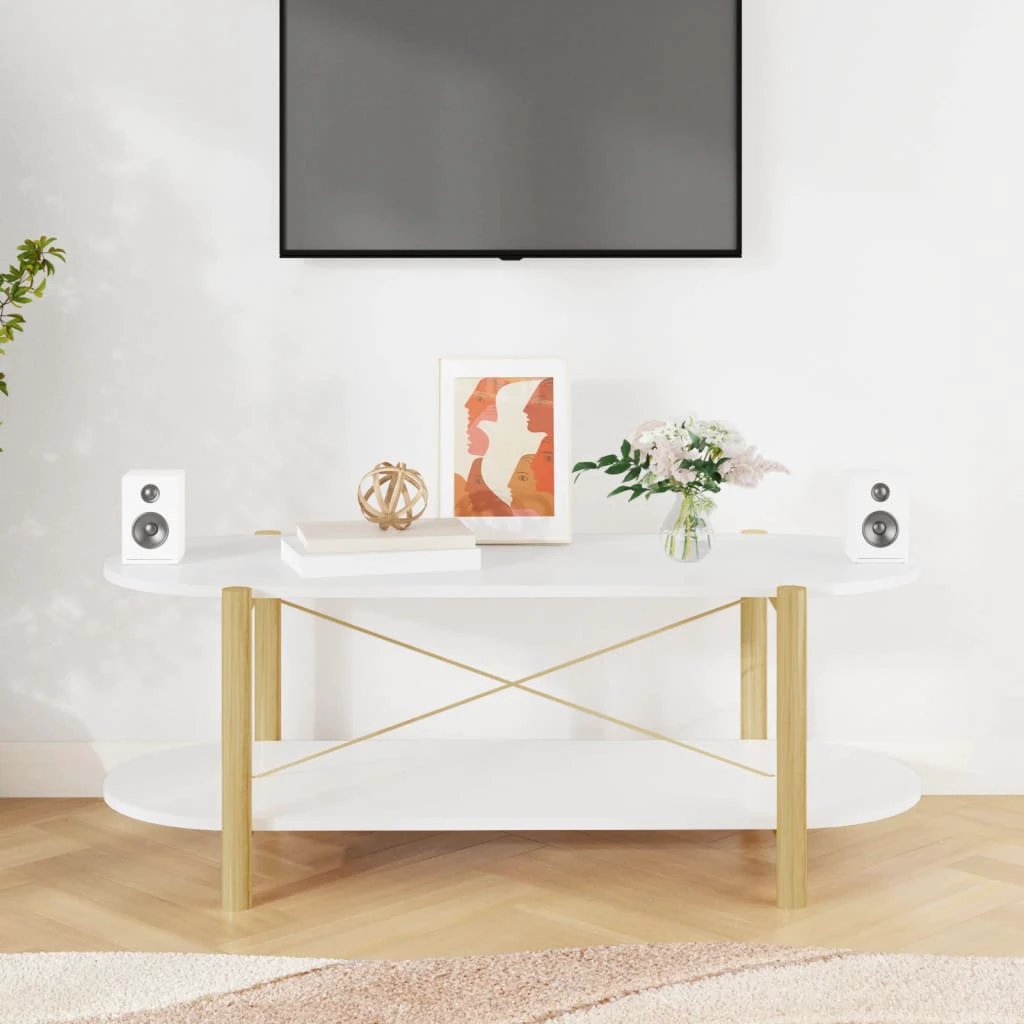 vidaXL vidaXL Coffee Table 110x48x40 cm Engineered Wood - Coffee Table