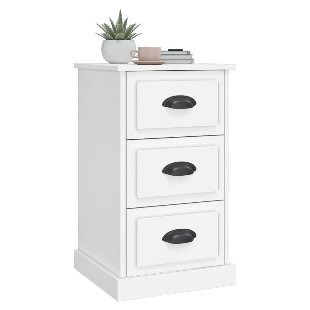 vidaXL VidaXL Bedside Cabinet 39x39x67 Engineered Wood - Bedside Table