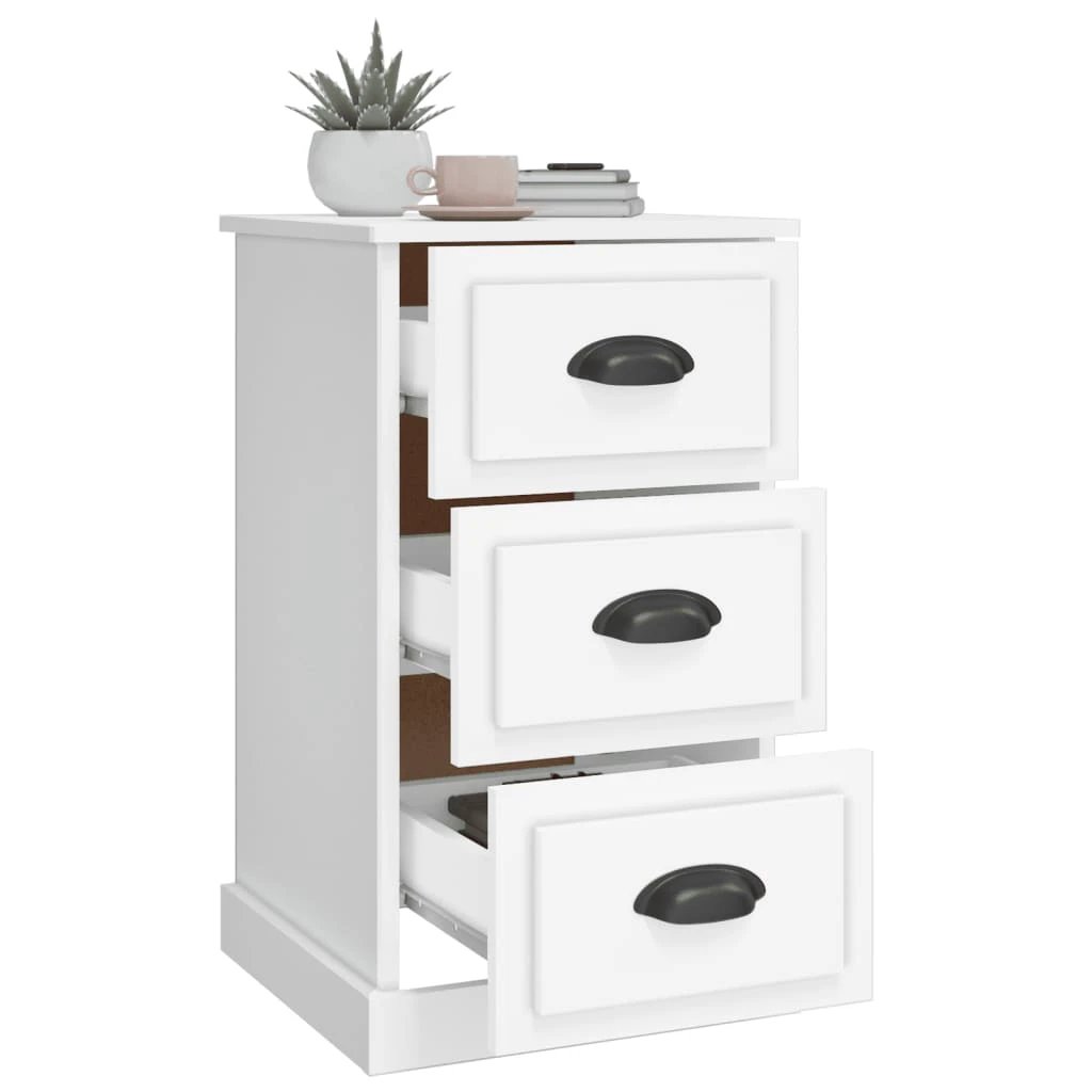 vidaXL VidaXL Bedside Cabinet 39x39x67 Engineered Wood - Bedside Table