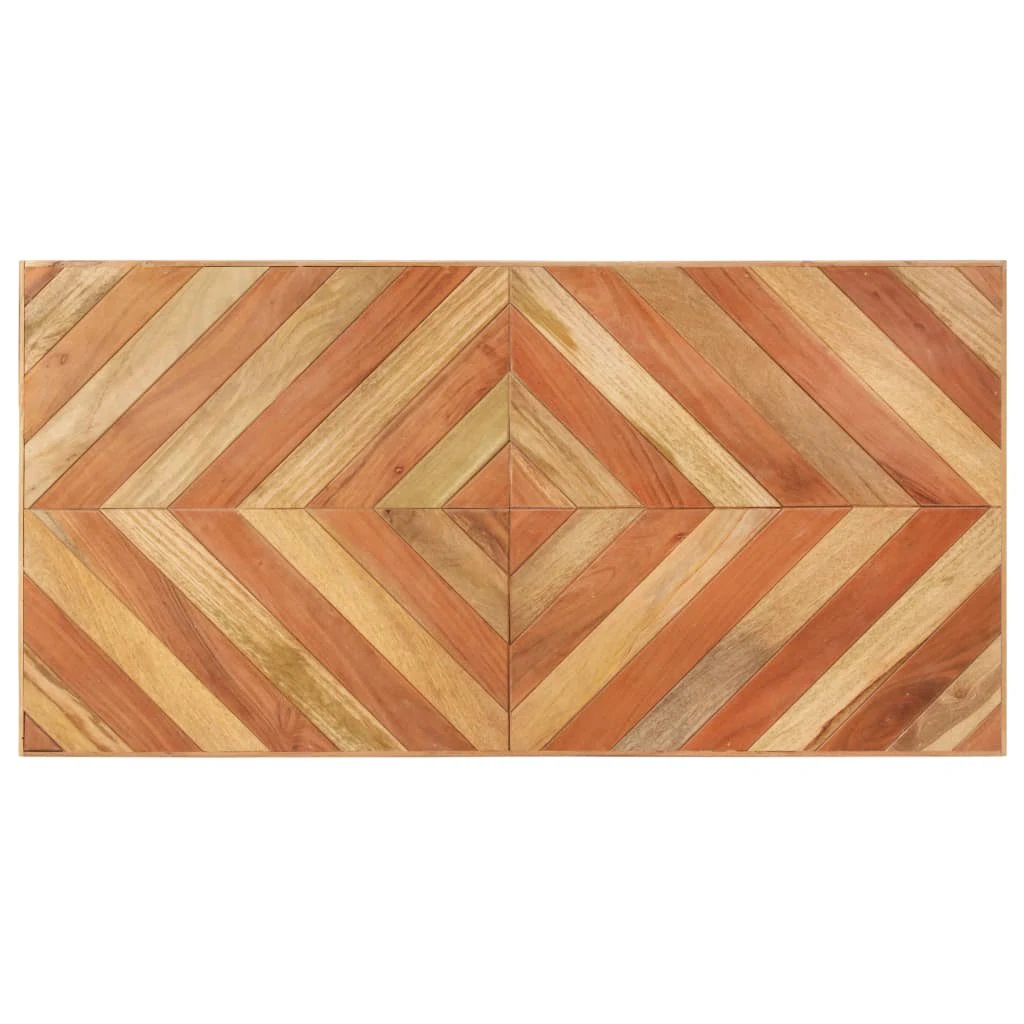 vidaXL Dining Table 120x60x76 cm Solid Acacia and Mango Wood by vidaXL