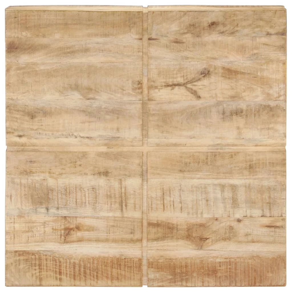 vidaXL VidaXL Coffee Table 80x80x28 Cm Solid Mango Wood Durable Tropical Hardwood Living Room - Coffee Table