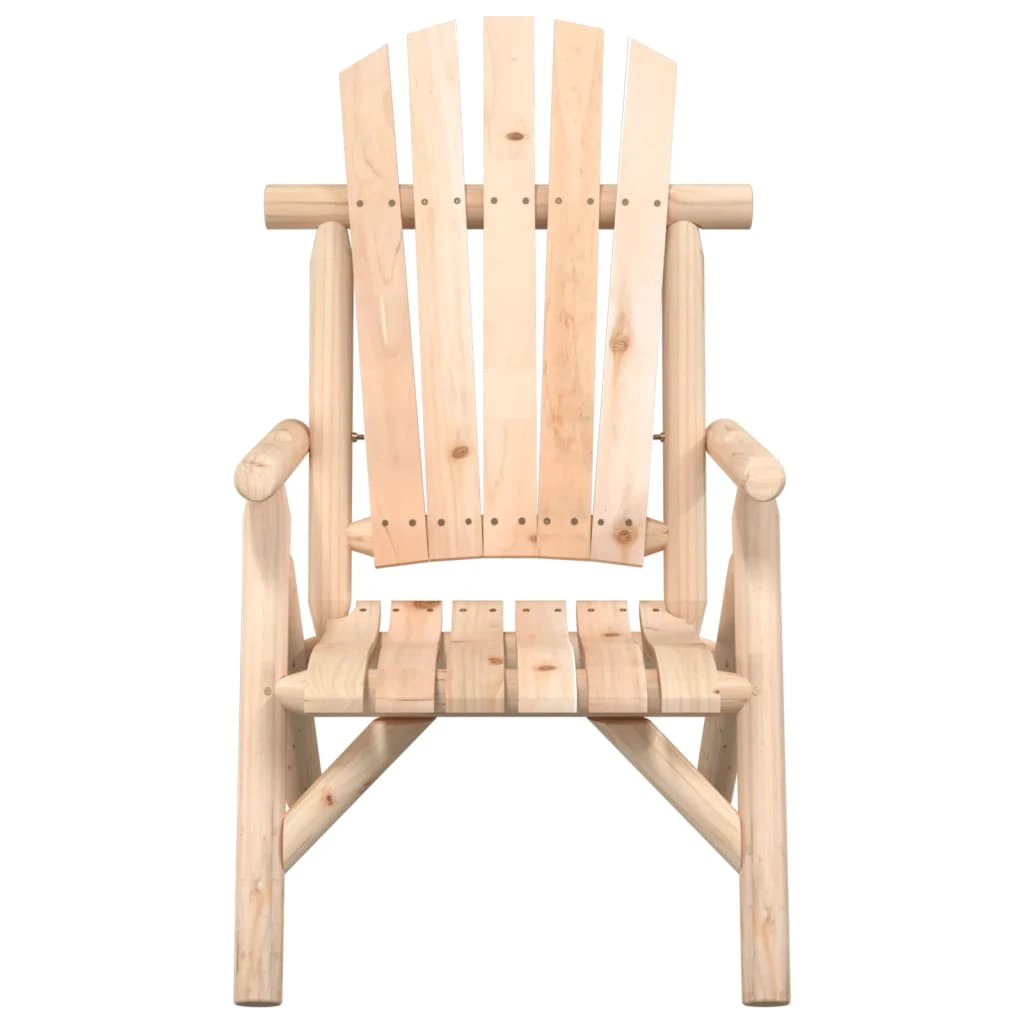 vidaXL vidaXL Garden Chair 68x86x103 cm Solid Wood Spruce - Garden Chairs