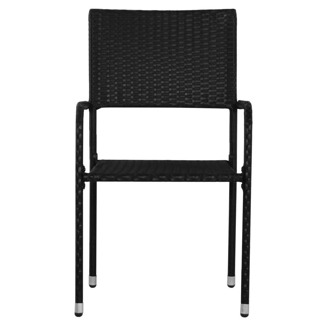 vidaXL VidaXL Five Piece Garden Dining Poly Rattan Set - Garden Set