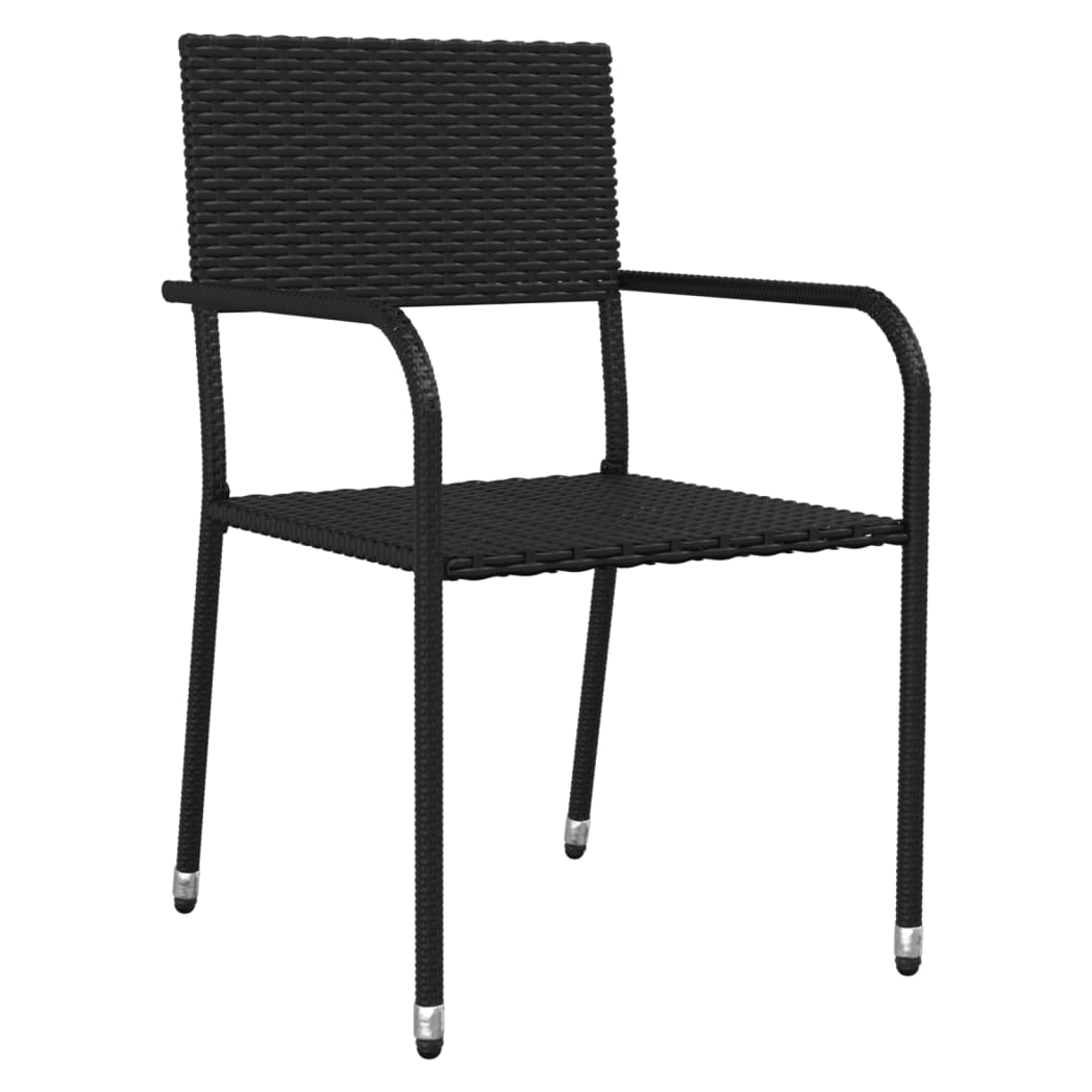 vidaXL VidaXL Five Piece Garden Dining Poly Rattan Set - Garden Set
