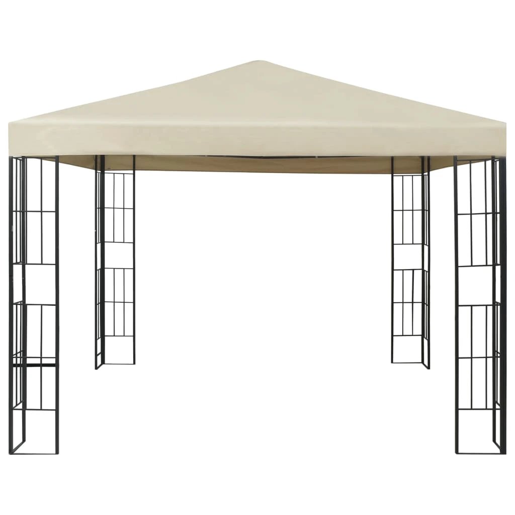 vidaXL Gazebo 3x3 m Cream by vidaXL
