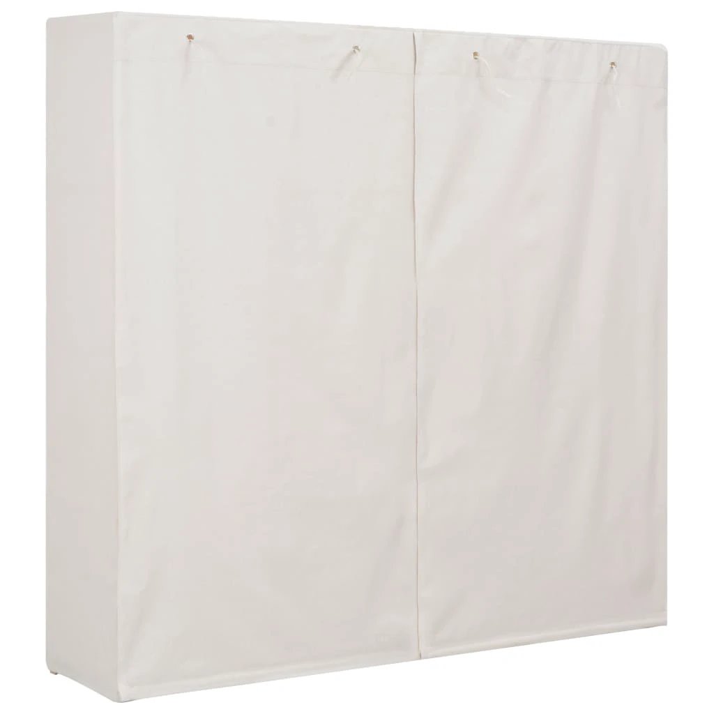 vidaXL vidaXL Wardrobe White 173x40x170 cm Fabric - Uncategorized Wardrobe