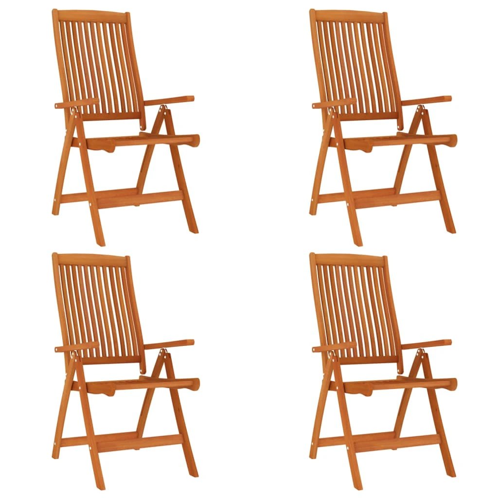 vidaXL VidaXL 5 Piece Garden Dining Set Eucalyptus Patio - Garden Set