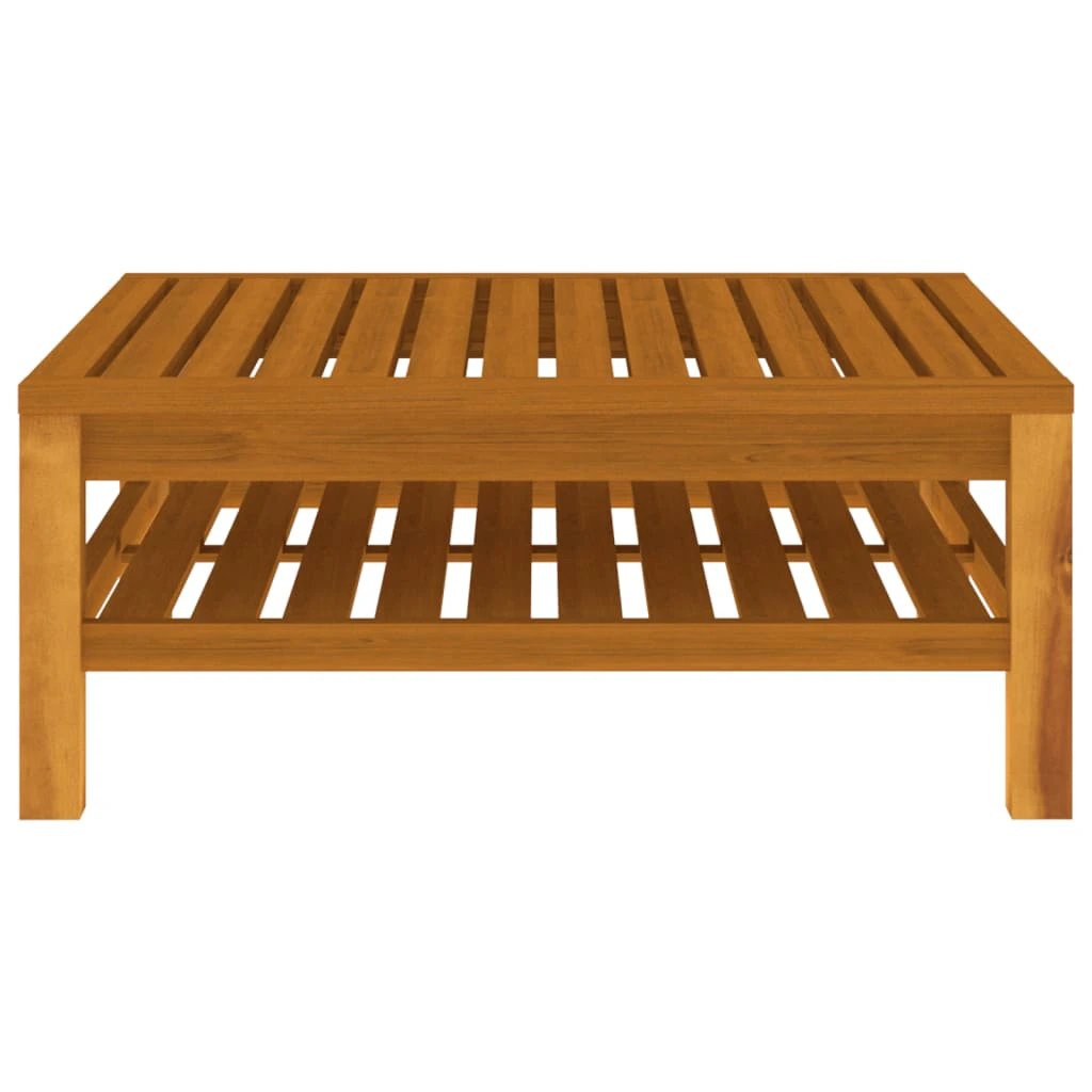 vidaXL vidaXL Coffee Table 65x65x35 Solid Acacia Patio - Coffee Table