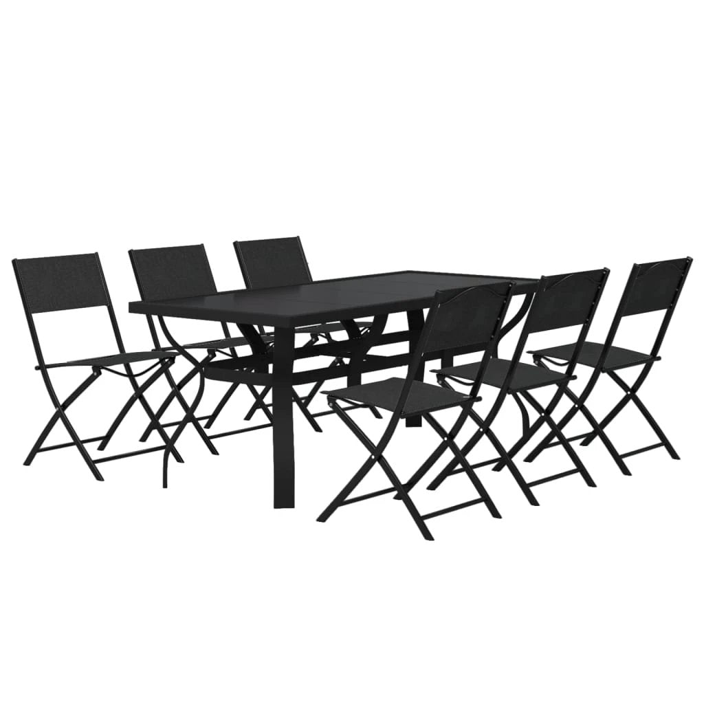 vidaXL VidaXL 7 Piece Garden Dining Set Large Weatherproof Patio - Garden Set