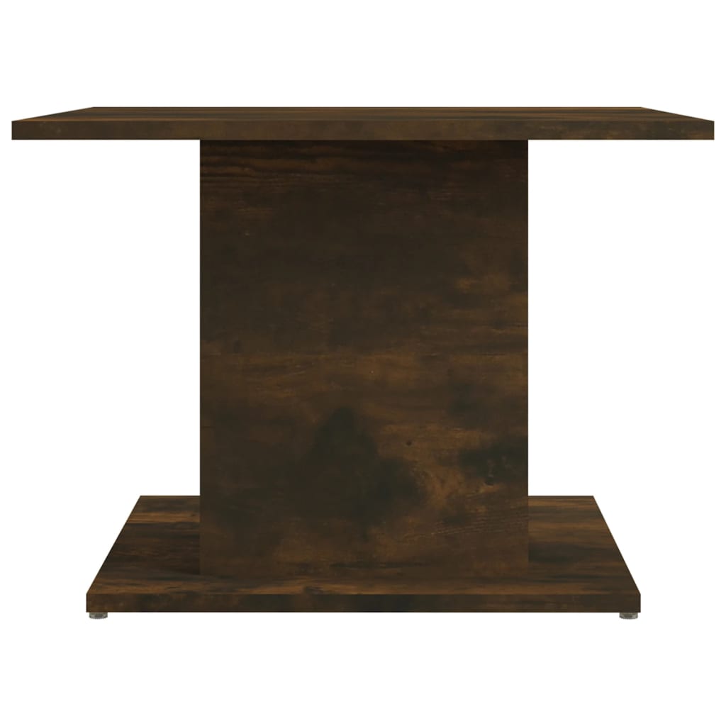 VidaXL CoffeeTable 55.5x55.5x40 SmokedOak LR by vidaXL
