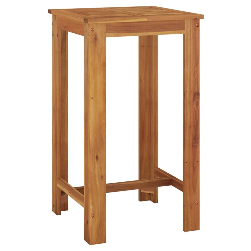 vidaXL vidaXL Garden Bar Table 60x60x105 cm Solid Wood Acacia - Garden Table