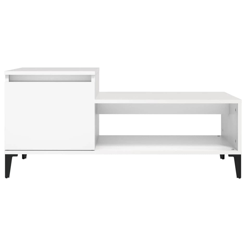 VidaXL Coffee Table 100x50x45 cm Engineered Wood Durable Construction Living Room by vidaXL