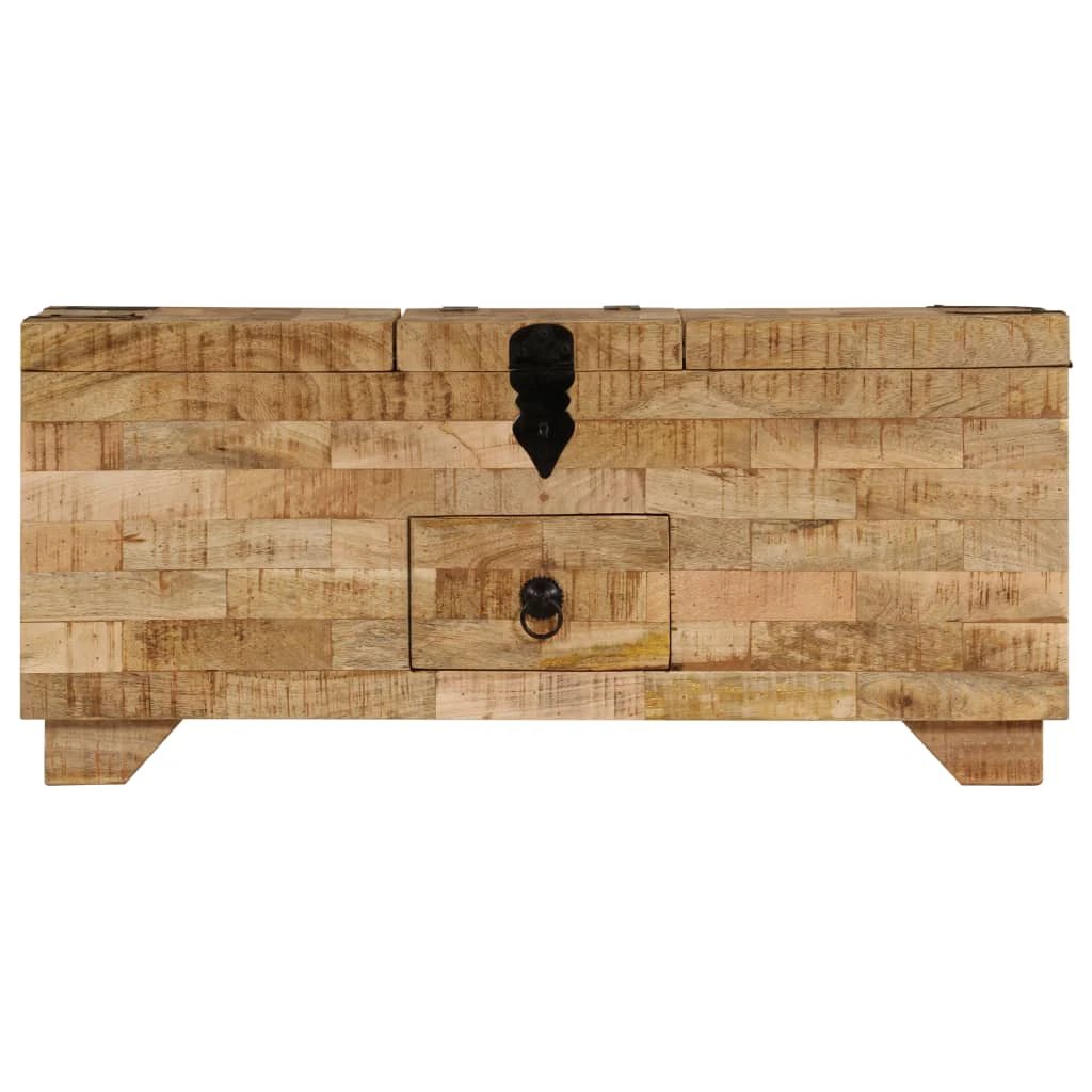 vidaXL Mango Wood Coffee Table 80x40x35 cm by vidaXL