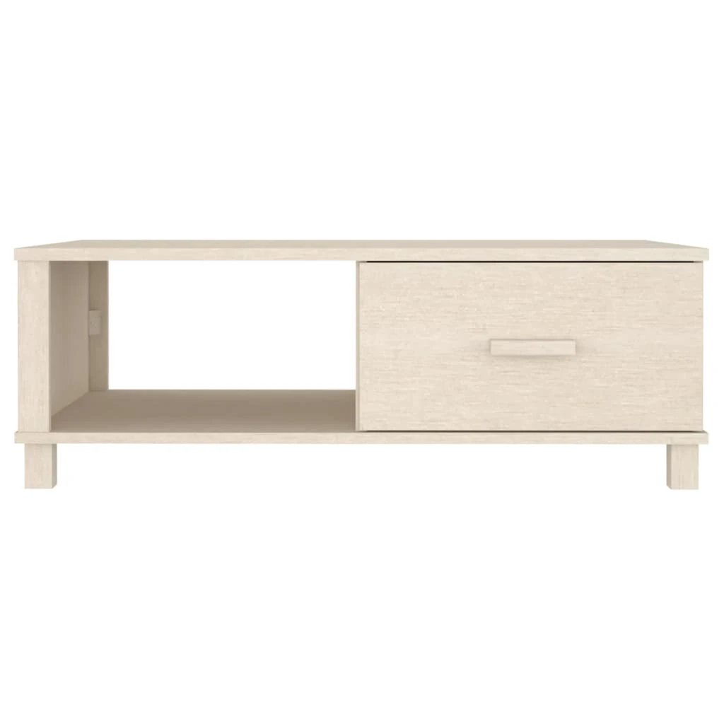 vidaXL VidaXL Coffee Table 100x55x35 Solid Pine Drawer - Coffee Table
