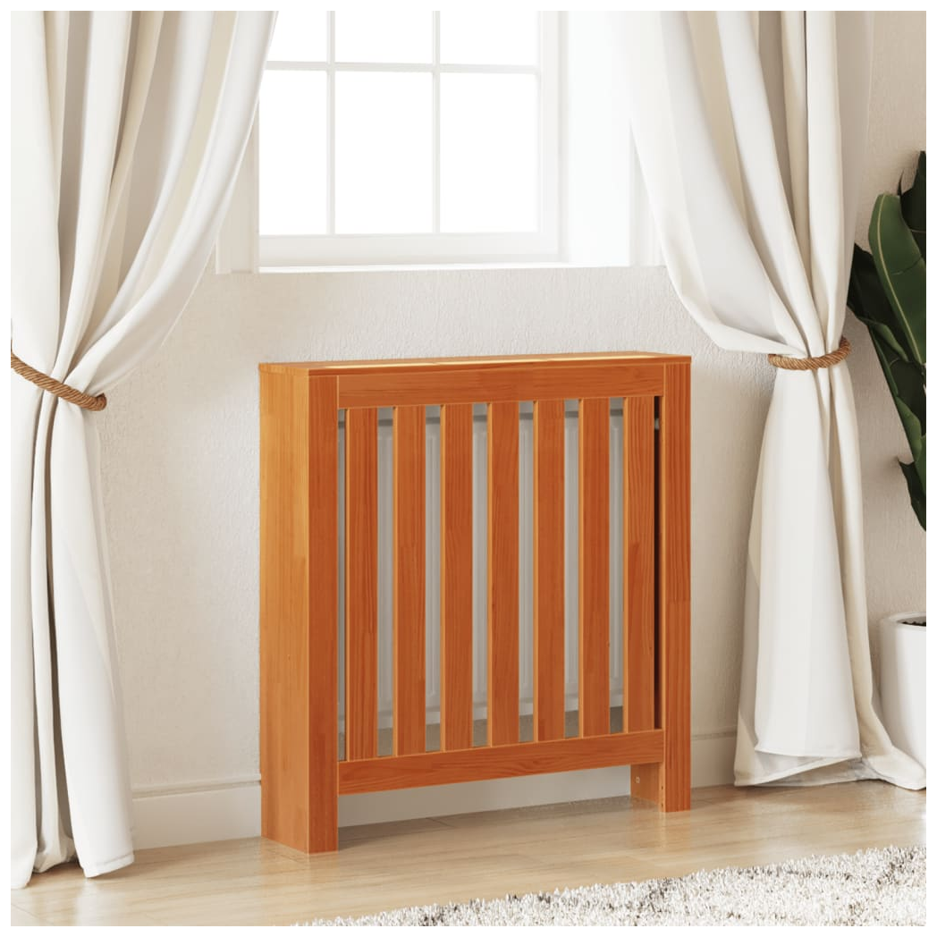 vidaXL VidaXL Radiator Cover 79.5x19x84 Rustic Decor - Radiator