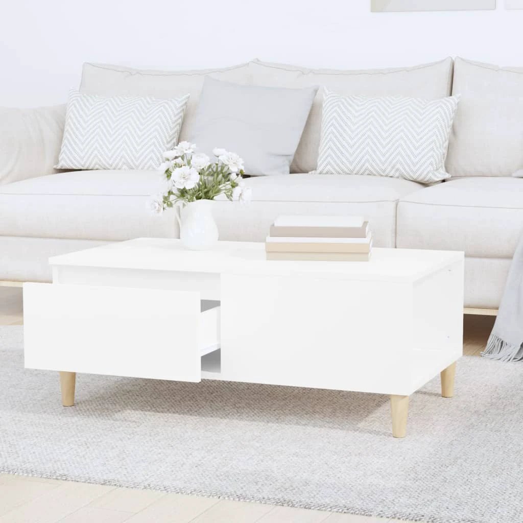 vidaXL VidaXL Coffee Table 90x50x36.5 Cm Engineered Wood Moisture Resistant Living Room - Coffee Table