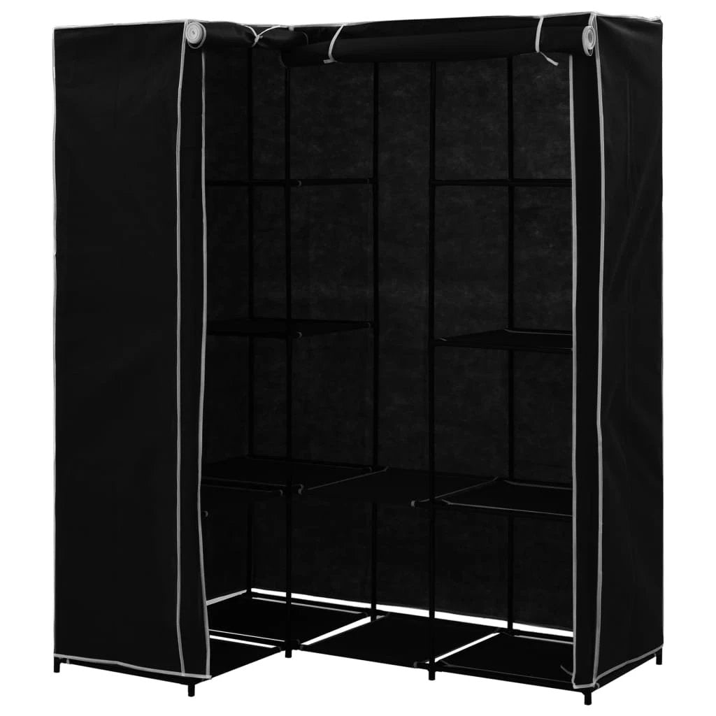 vidaXL VidaXL Corner Wardrobe 130x87x169 Iron Frame Bedroom - Wardrobe