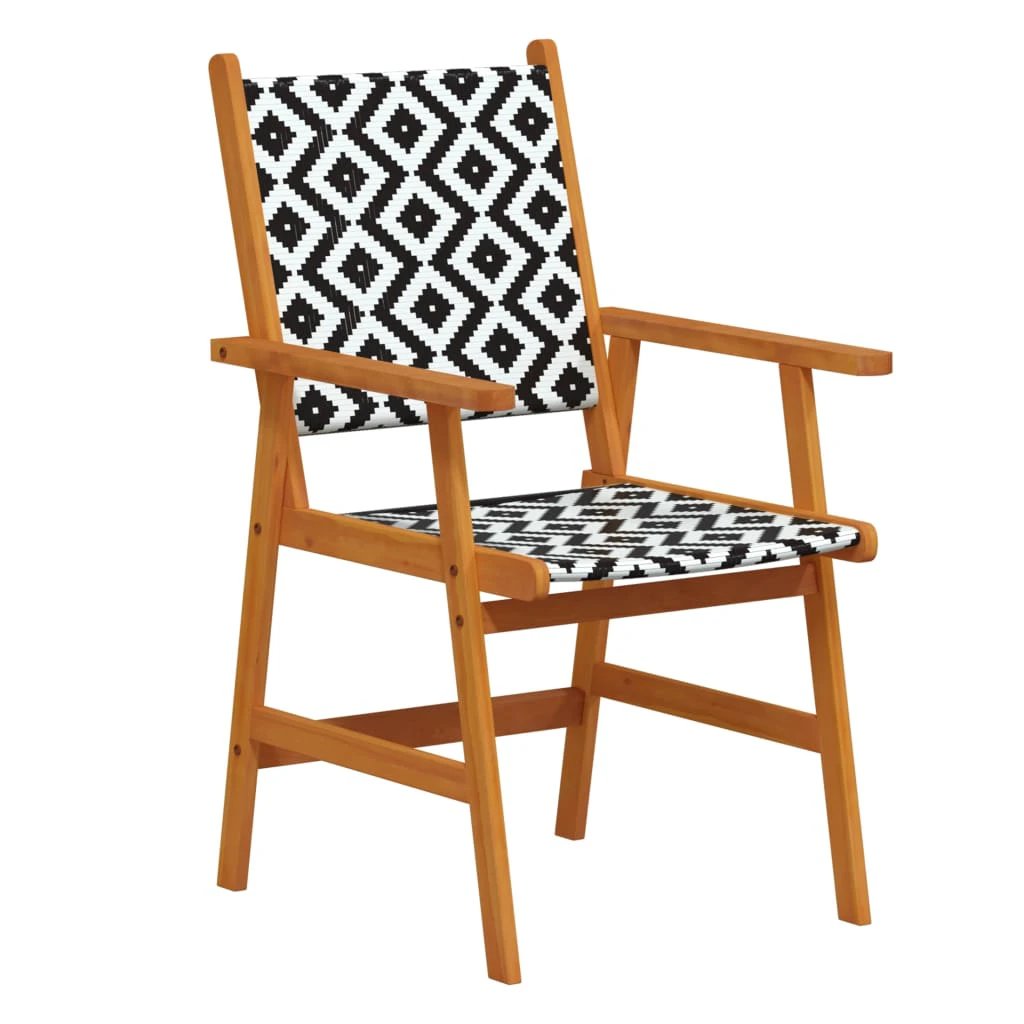 vidaXL VidaXL Garden Dining Set Acacia Wood Rattan - Garden Set