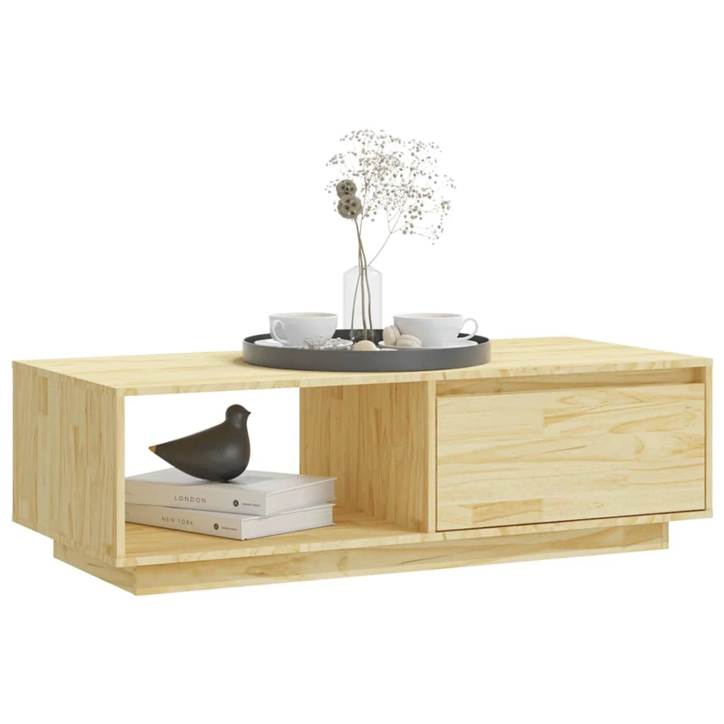 vidaXL VidaXL Coffee Table 110x50x33.5cm Pinewood Living - Coffee Table