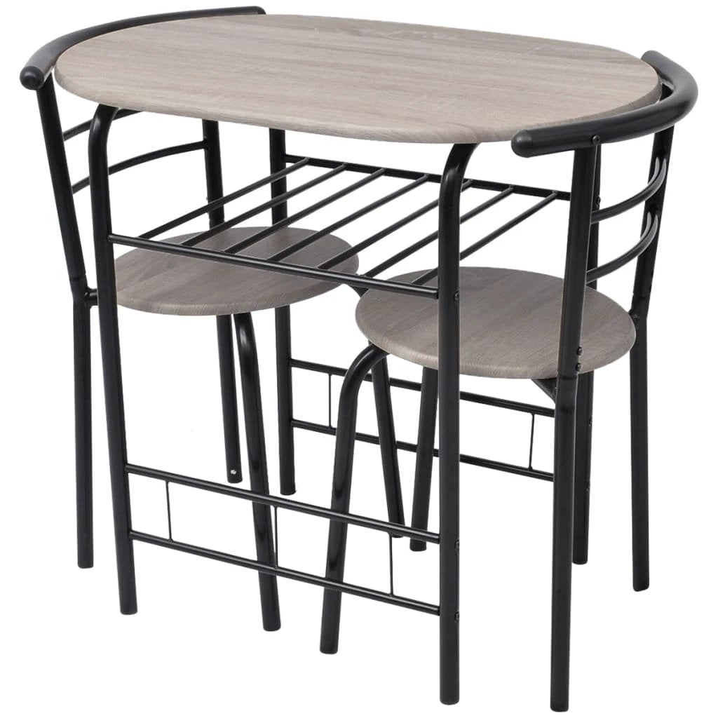 vidaXL vidaXL Breakfast Bar Set MDF - Dining Set