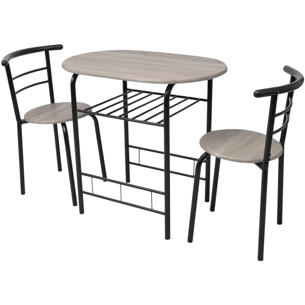 vidaXL vidaXL Breakfast Bar Set MDF - Dining Set