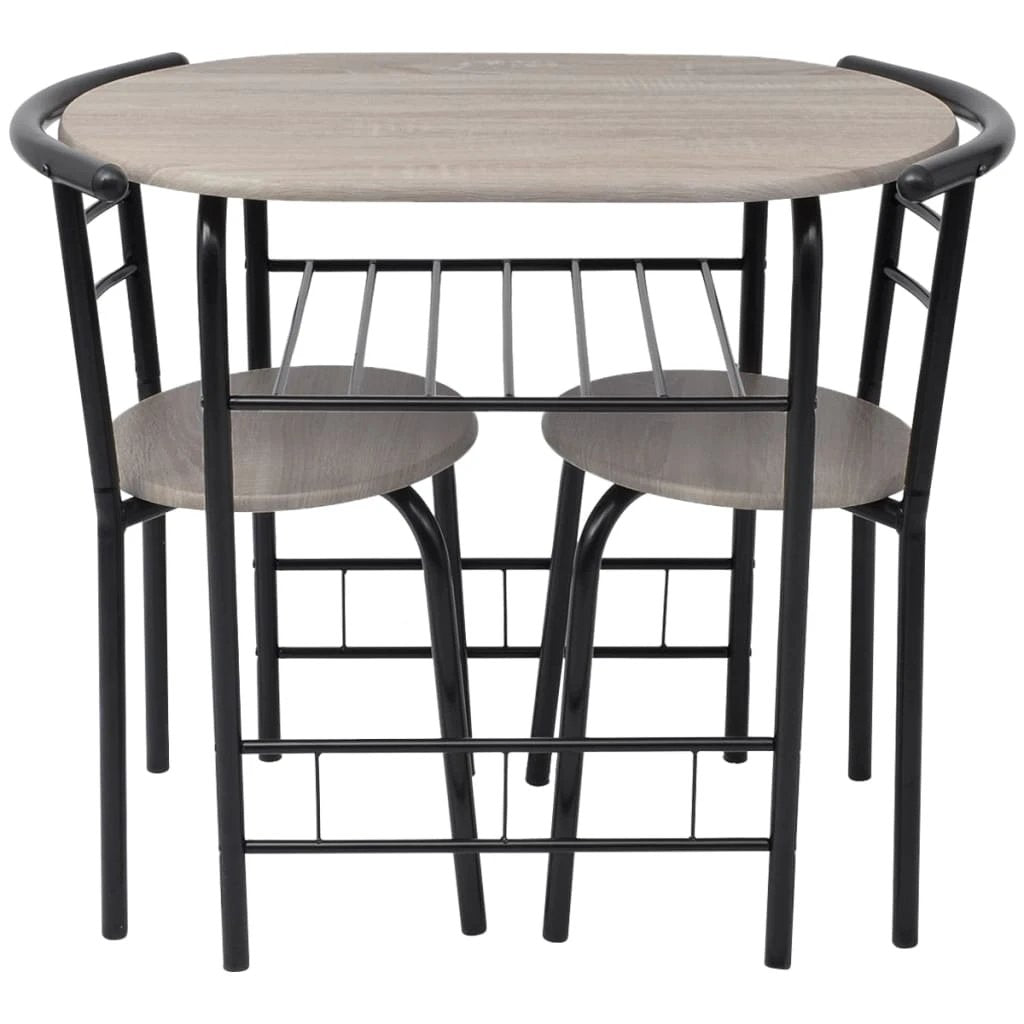 vidaXL Breakfast Bar Set MDF by vidaXL