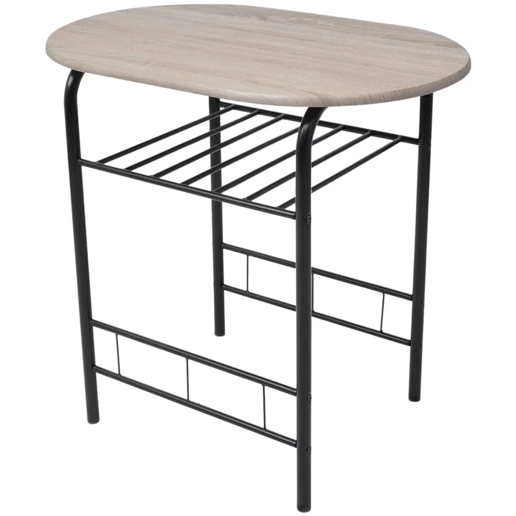 vidaXL Breakfast Bar Set MDF by vidaXL