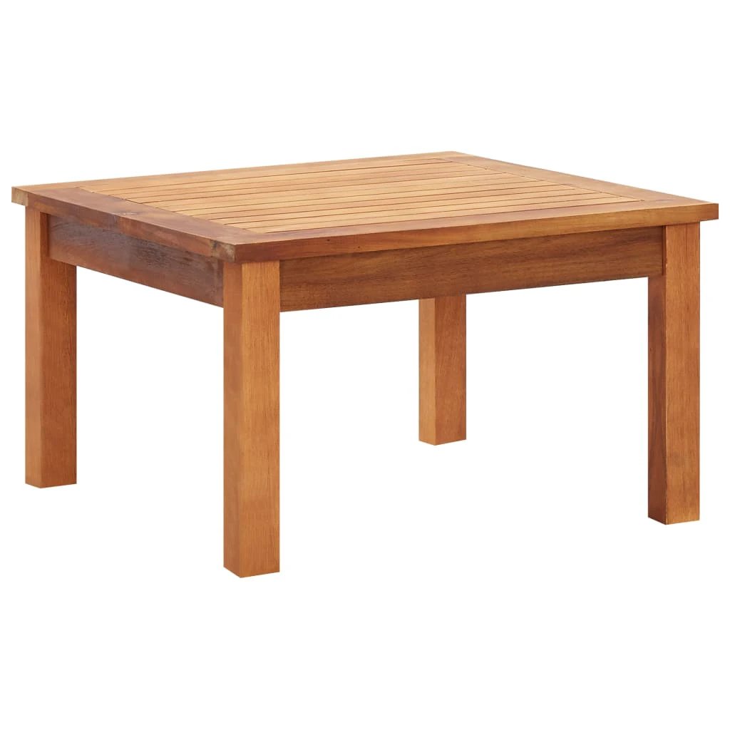vidaXL VidaXL Garden Coffee Table 60x60x36 cm Solid Acacia Wood Weatherproof Outdoor Patio - Coffee Table