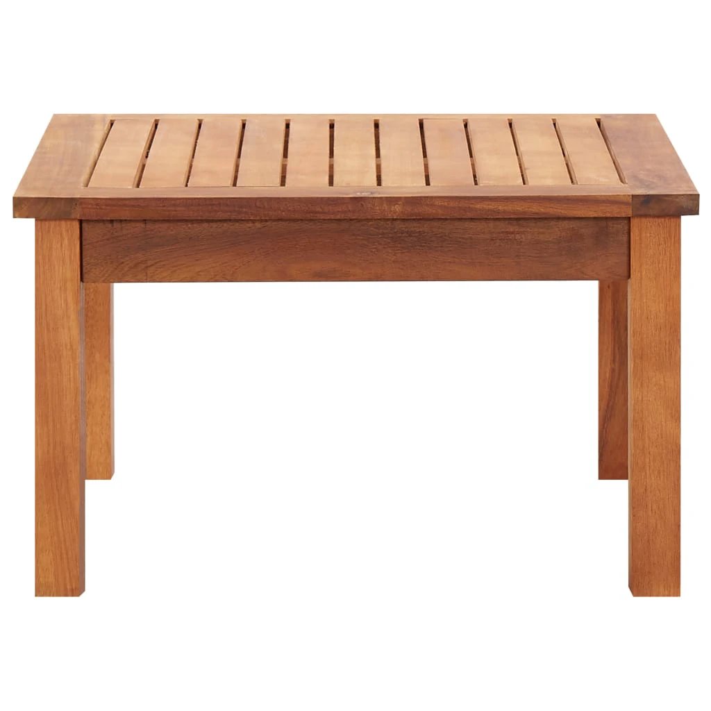 vidaXL VidaXL Garden Coffee Table 60x60x36 cm Solid Acacia Wood Weatherproof Outdoor Patio - Coffee Table