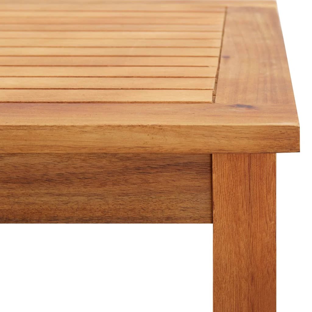 vidaXL VidaXL Garden Coffee Table 60x60x36 cm Solid Acacia Wood Weatherproof Outdoor Patio - Coffee Table