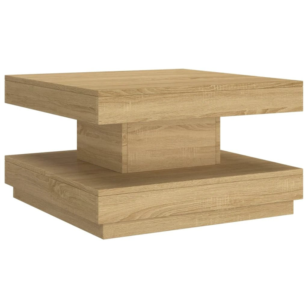 vidaXL Coffee Table 60x60x35 cm MDF Construction Durable Modern Living Room Accent Table by vidaXL